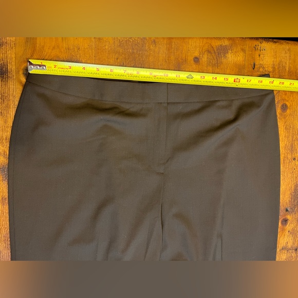 Lafayette 148 New York Espresso Dress High-Rise Waist Pants NWT! - Picture 8 of 10